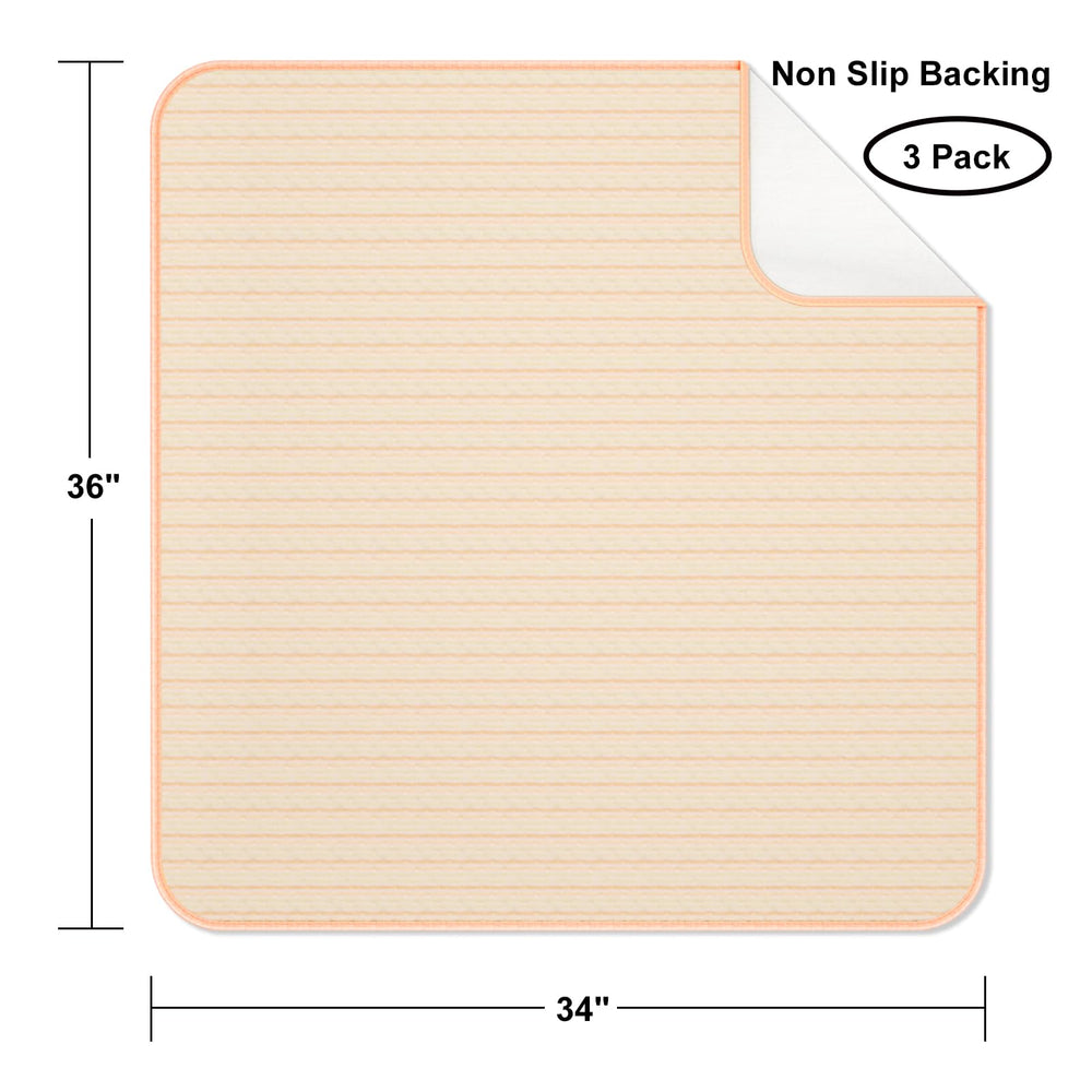 Kelisiting care guide for washable bed pads highlights longevity
