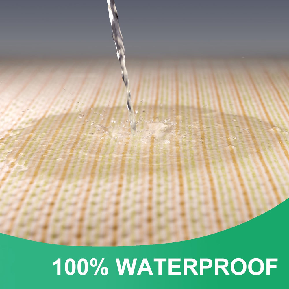 Kelisiting reusable bed pad being washed, showcasing easy care.