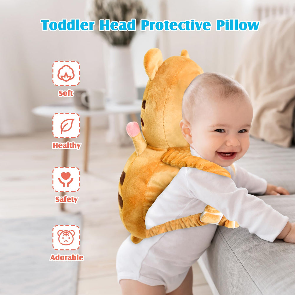 KELLODY adjustable plush straps offering secure, comfortable fit for growing babies during play