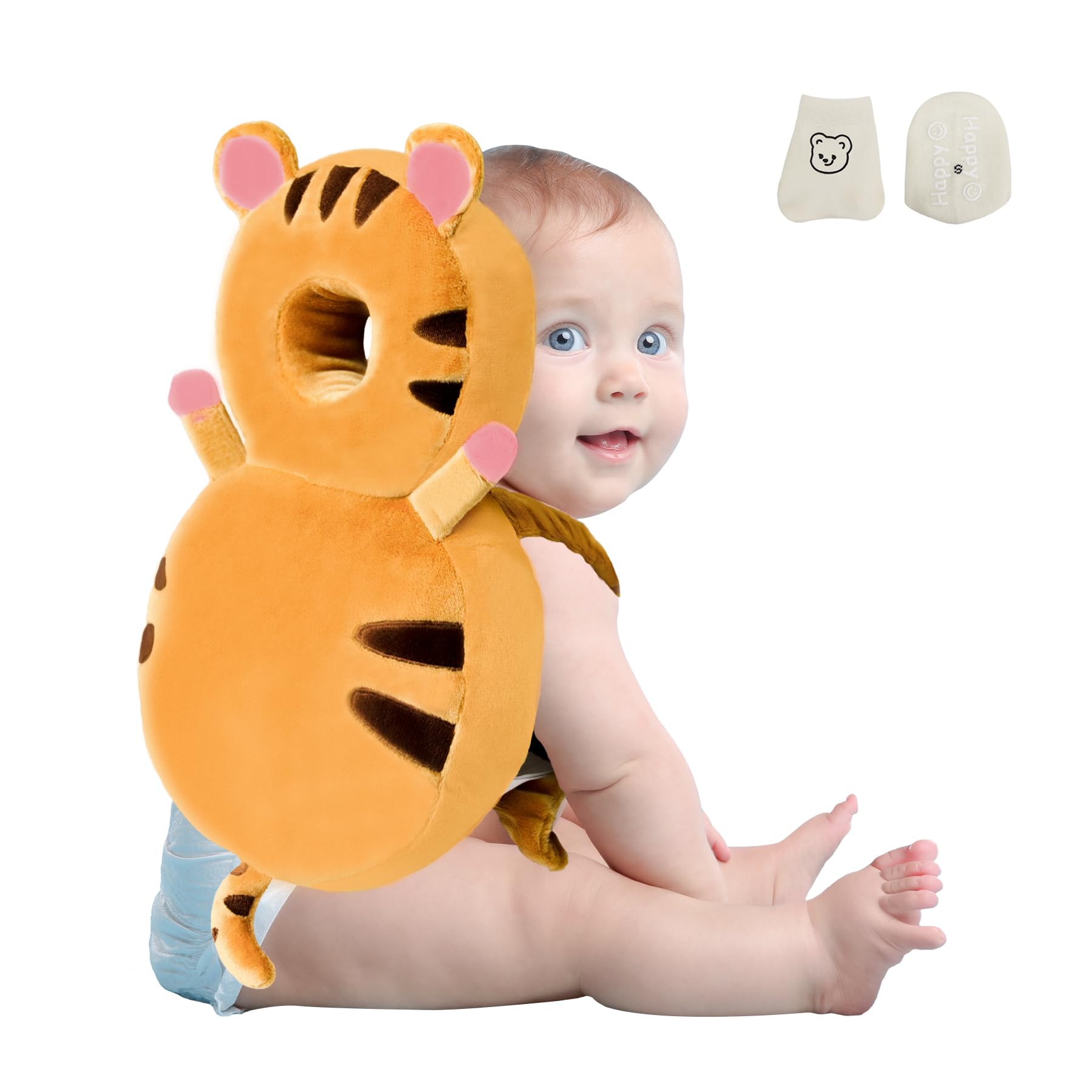 KELLODY baby head protector cushion with backpack design providing gentle protection for crawling and walking