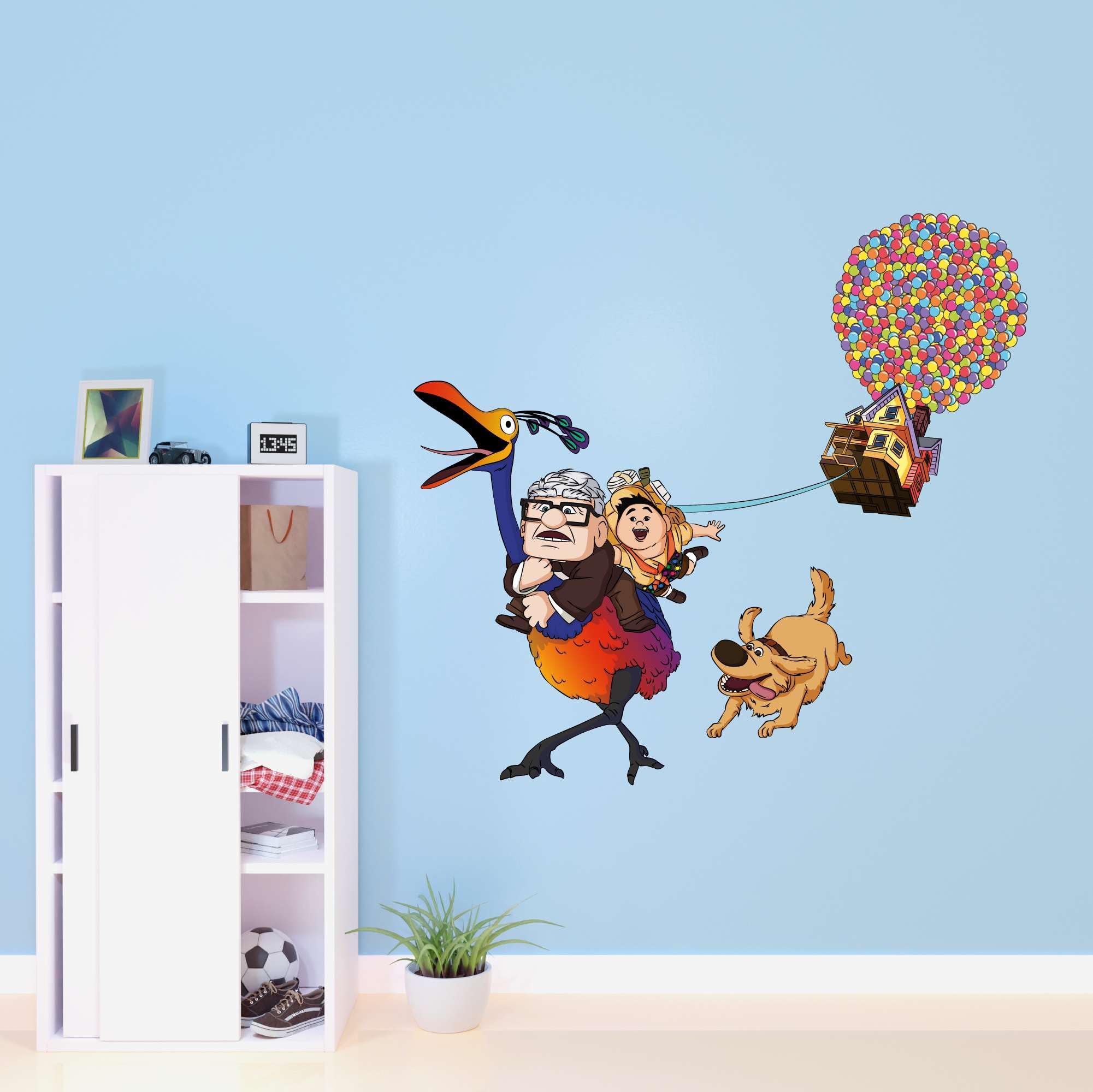 Kelly Wall Decals 20x18 inch size fits small walls without crowding