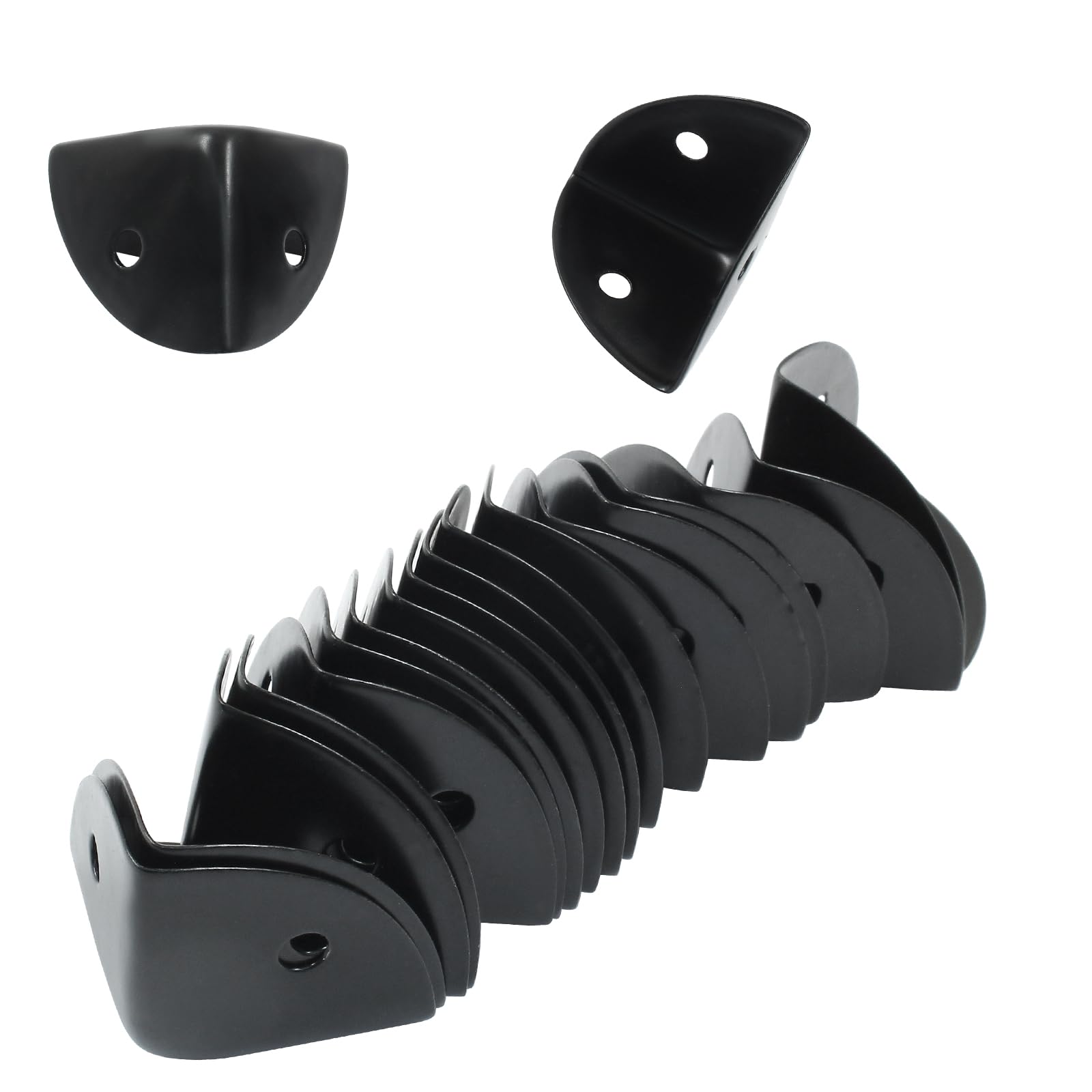 Kemcatui cabinet corner protector with black finish for durable protection