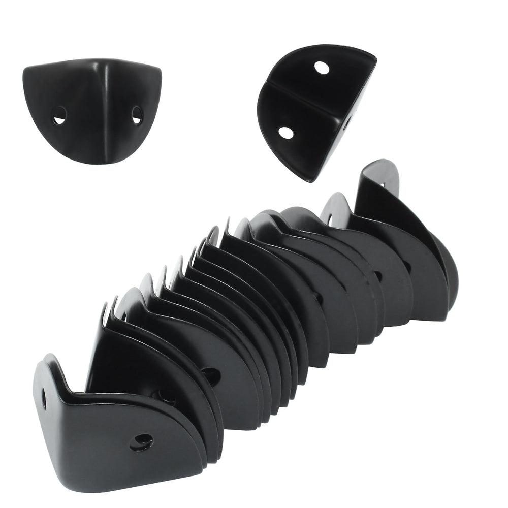 Kemcatui cabinet corner protector with black finish for durable protection