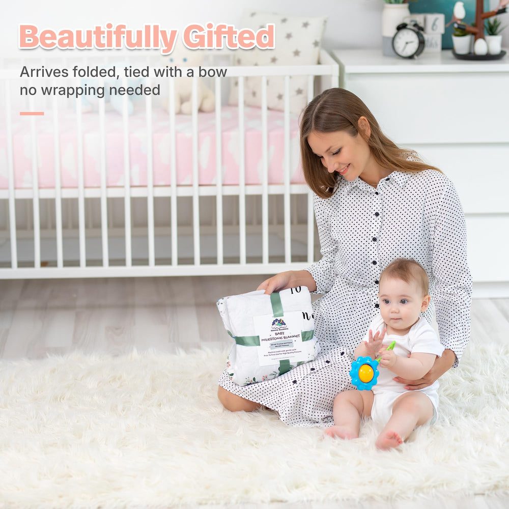 Kemina Blanket doubles as stroller blanket and play mat for versatility.