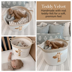 KEMINA BLANKETS baby-safe storage bin perfect for nursery organization