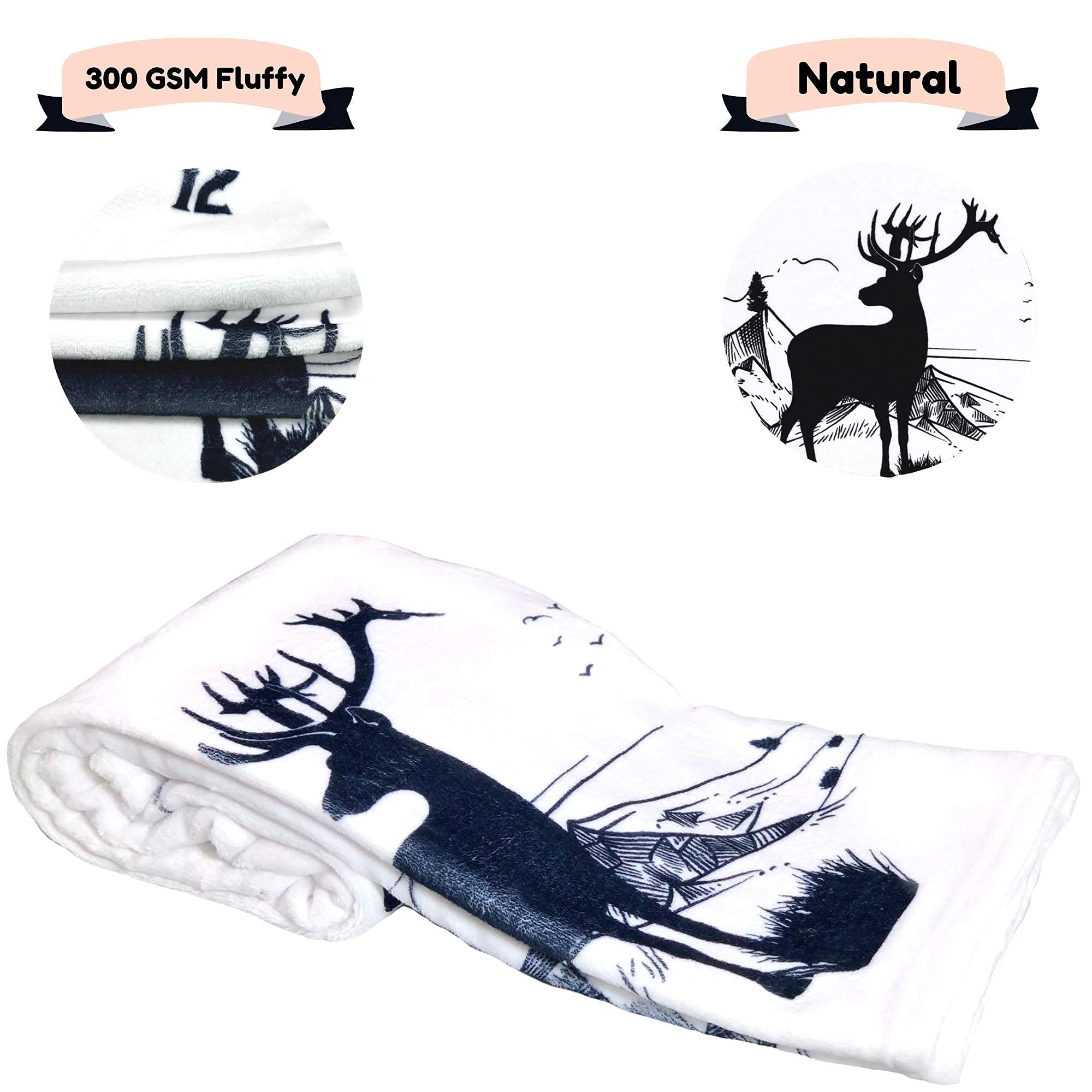 KEMINA BLANKETS soft plush fleece provides cozy comfort for baby shoots
