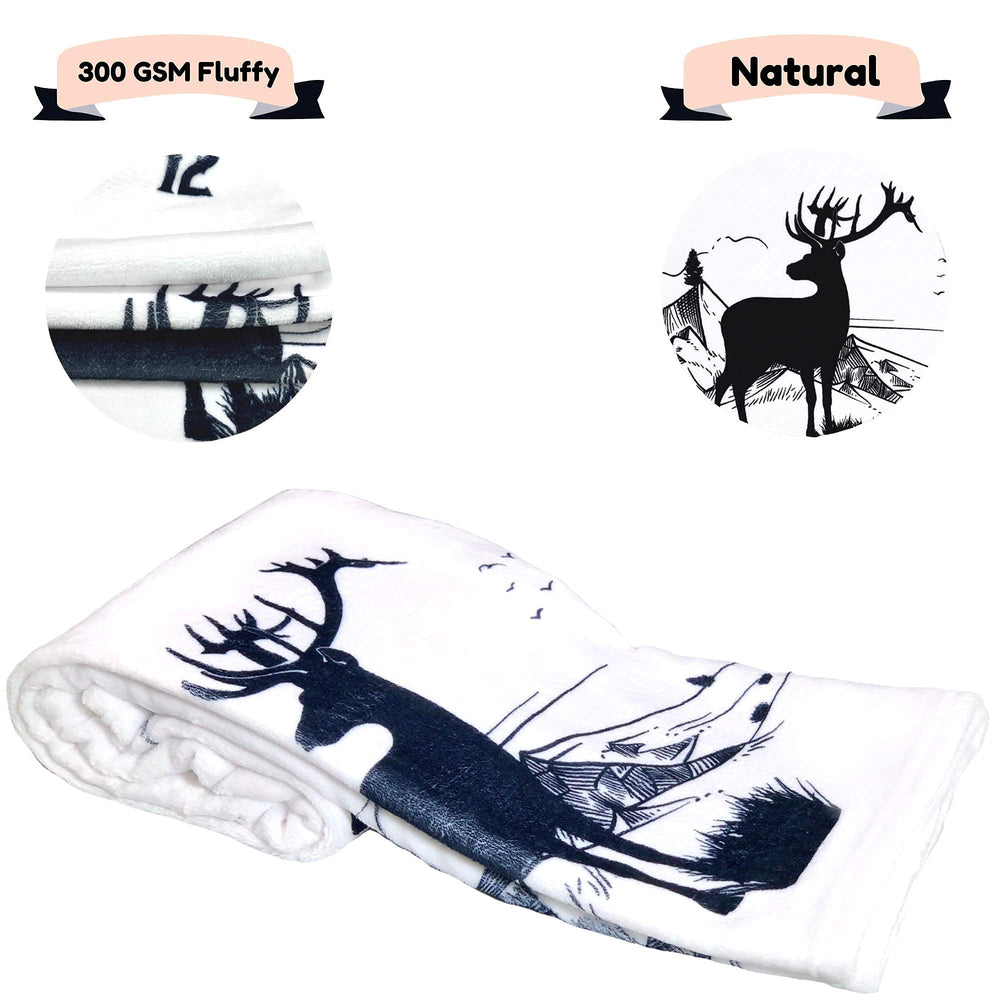 KEMINA BLANKETS soft plush fleece provides cozy comfort for baby shoots