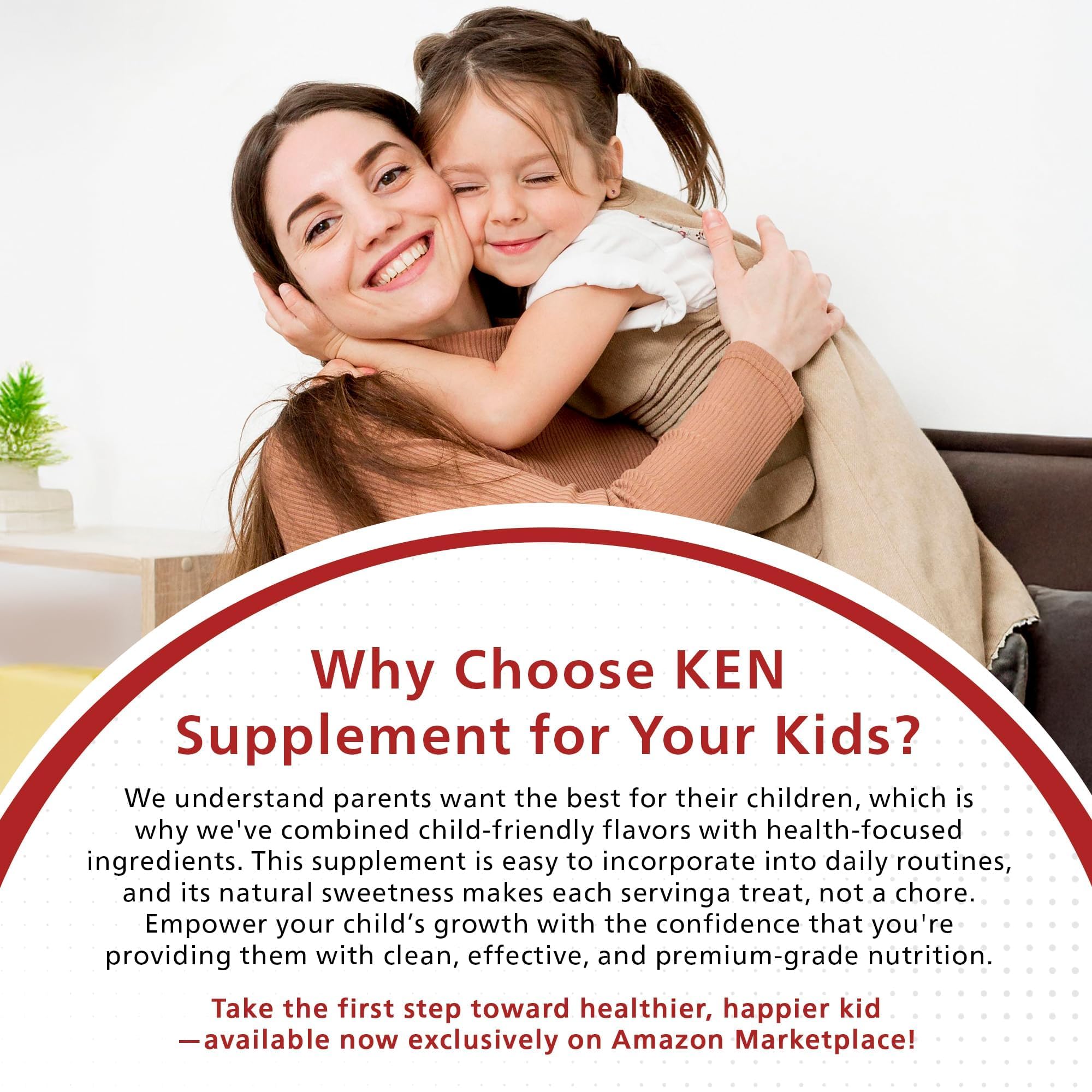 KEN kid-friendly strawberry gummies with vibrant imagery.