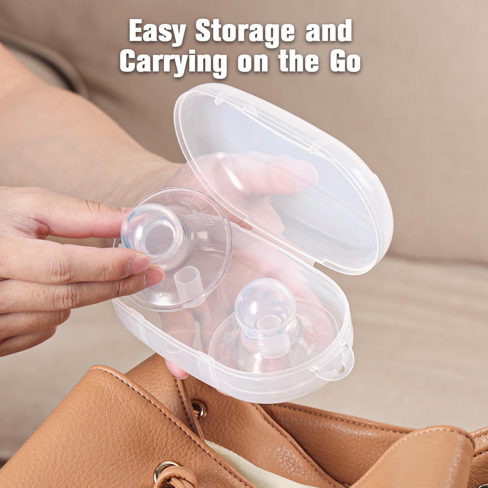 Kencpet compact, durable design for on-the-go breastfeeding.