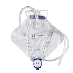 Kendall Curity Dover anti-reflux bag with 2000 mL capacity for secure drainage