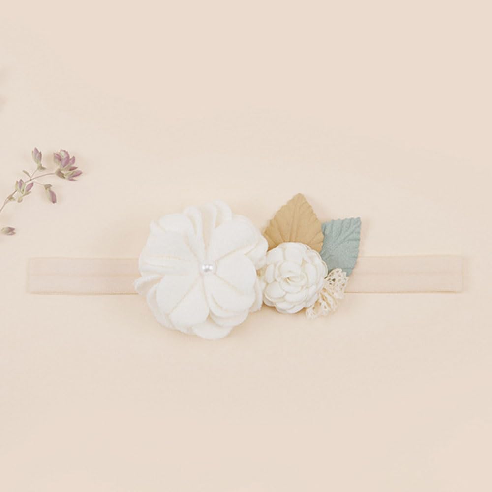 Kenjudess elastic baby headband for comfortable all-day wear