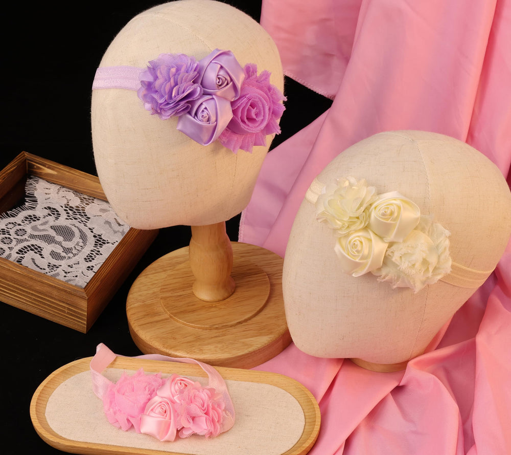 Kenjudess stretchy nylon headband stays comfortable during long wear.