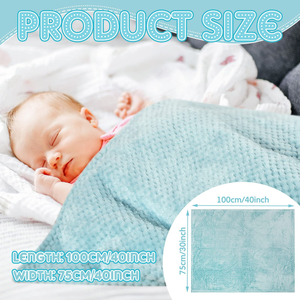 Kenning beige blanket close-up shows plush texture for cozy swaddling.