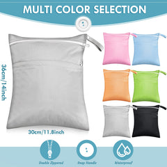 Kenning black wet dry bag protects clothes during travel with waterproof fabric