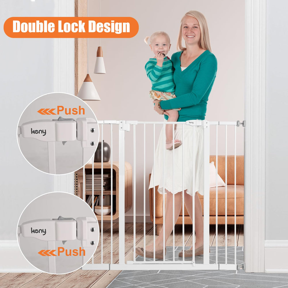 keny pressure-mounted installation requires no tools for quick, tool-free setup.