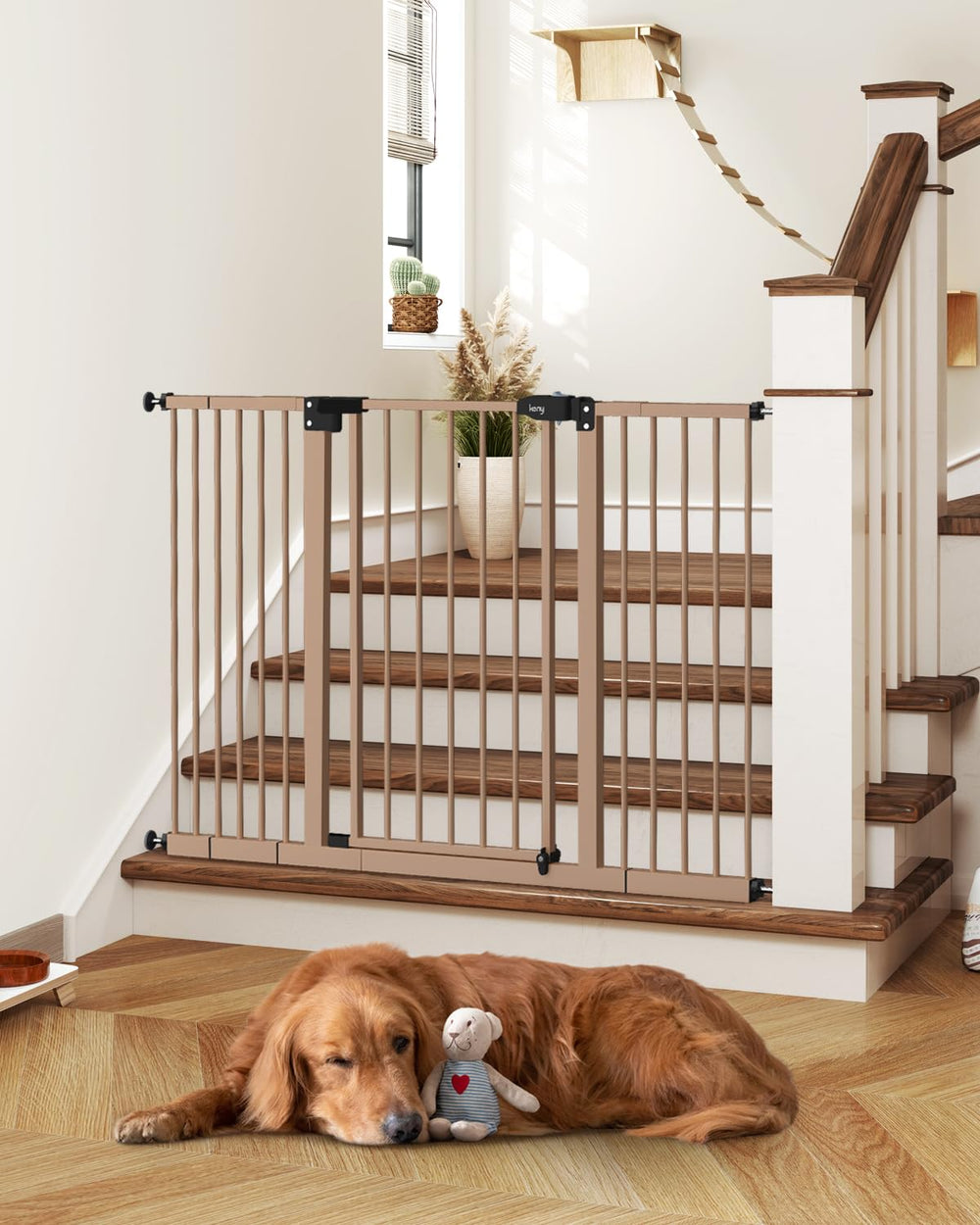 keny extra wide baby gate extended width provides flexible fit for larger openings