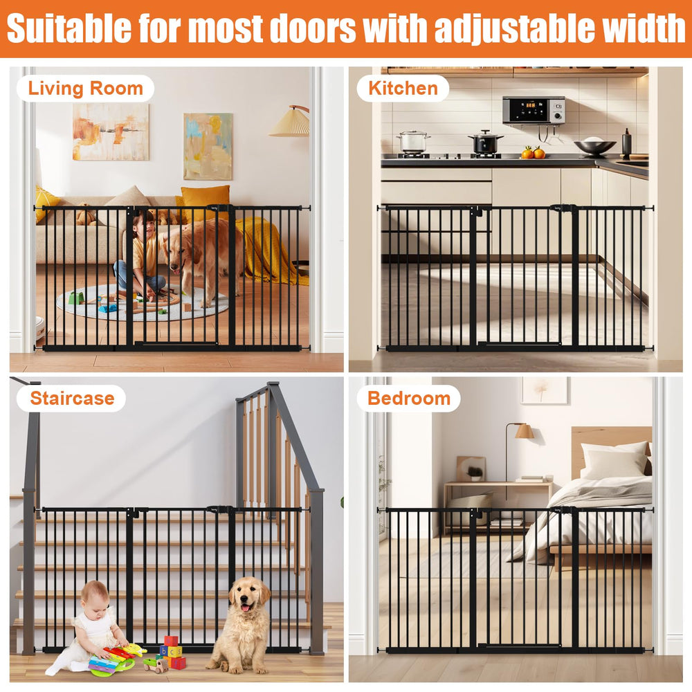 keny pressure-mounted setup needs no tools and protects walls.