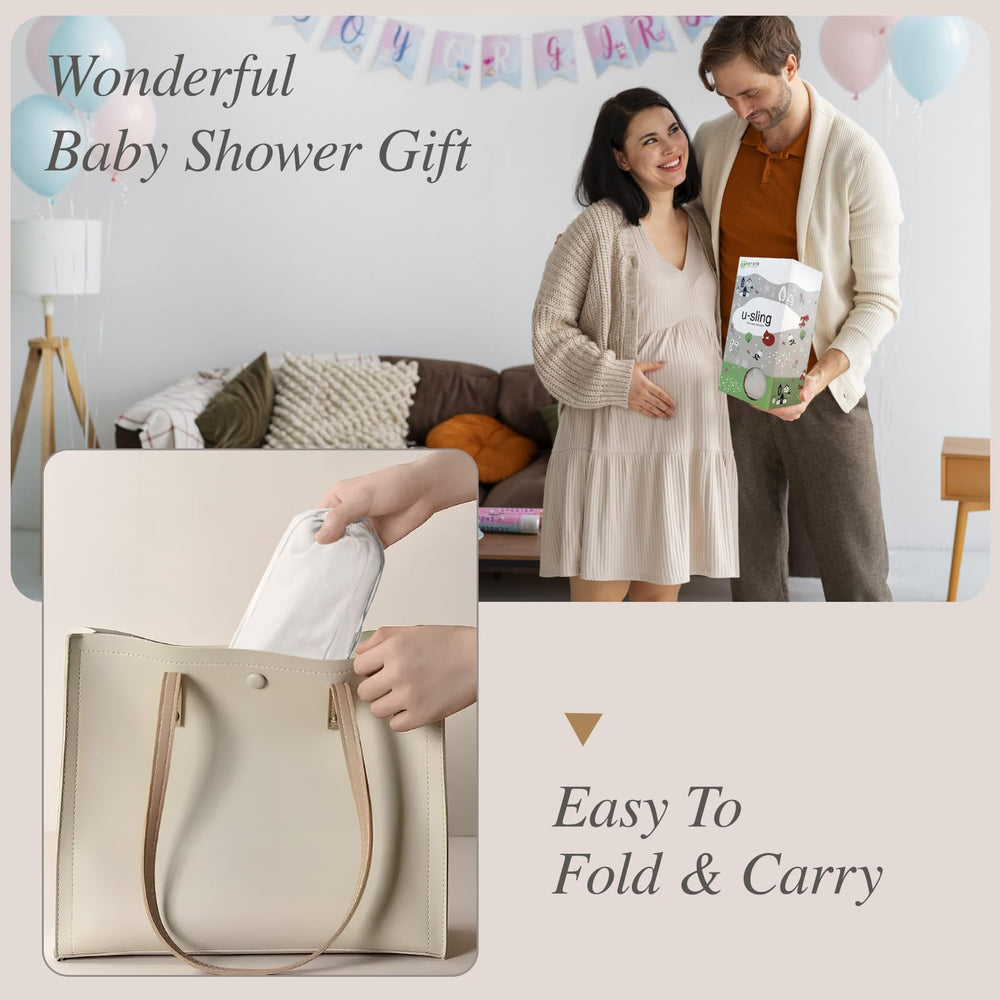 Kerata baby sling hip carry in grey offers ergonomic options for parent and baby