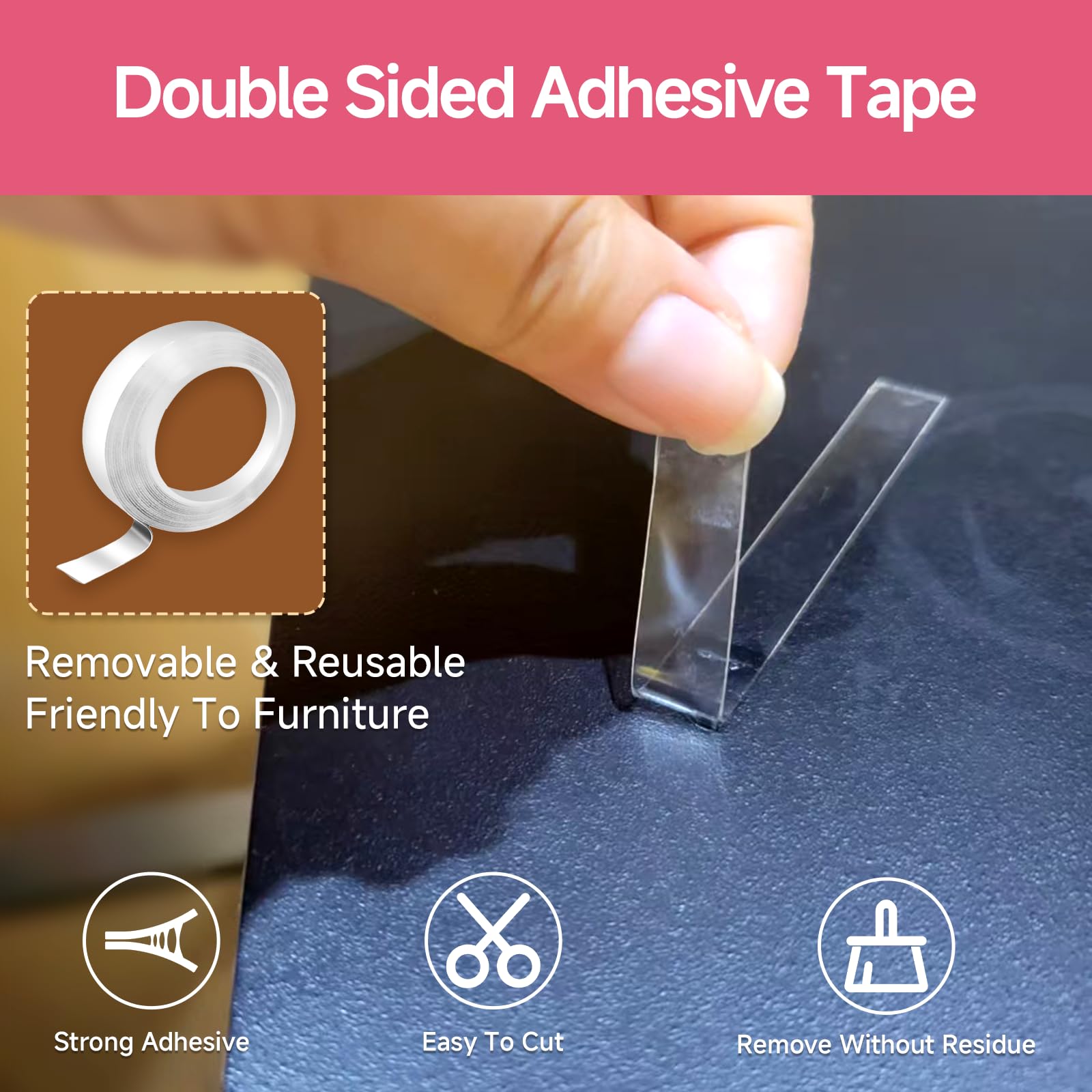 Kerätä soft rubber edge protector close-up showing flexible, durable material.
