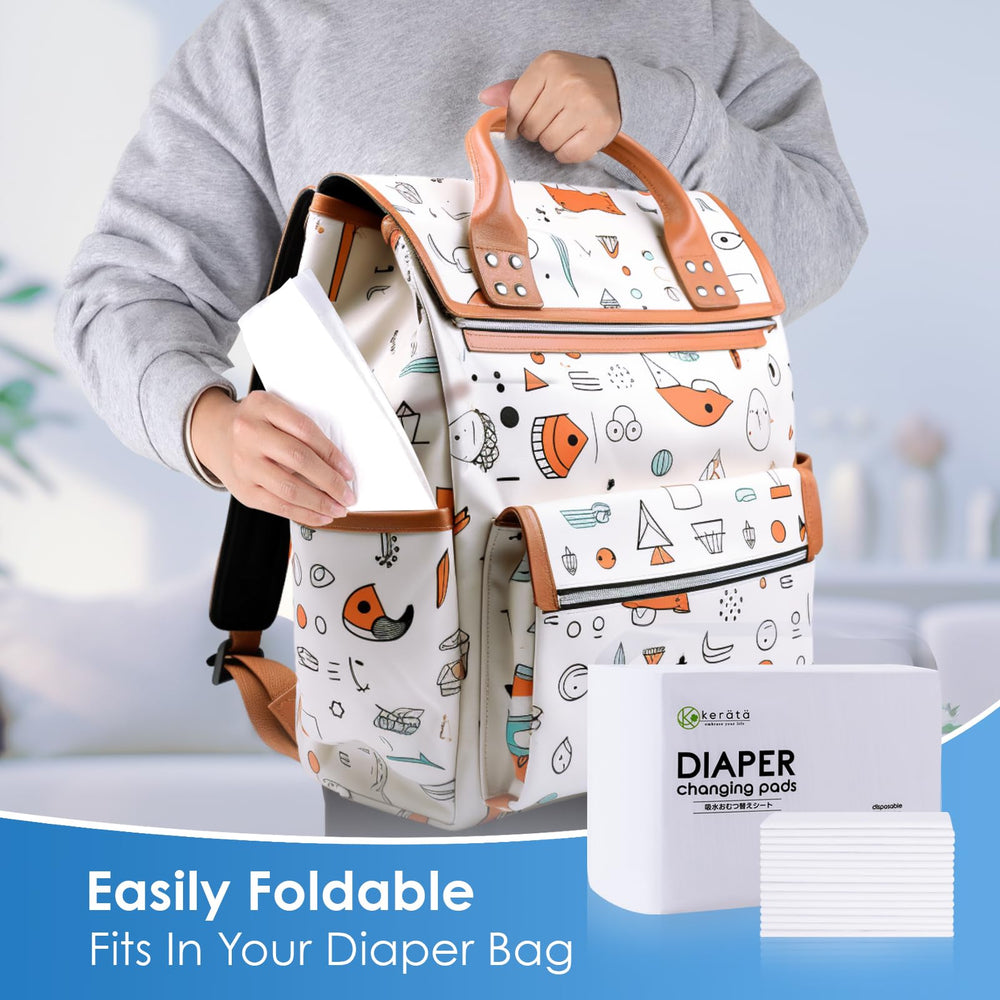 kerätä on the go baby changing mat supports mess free changes anywhere.