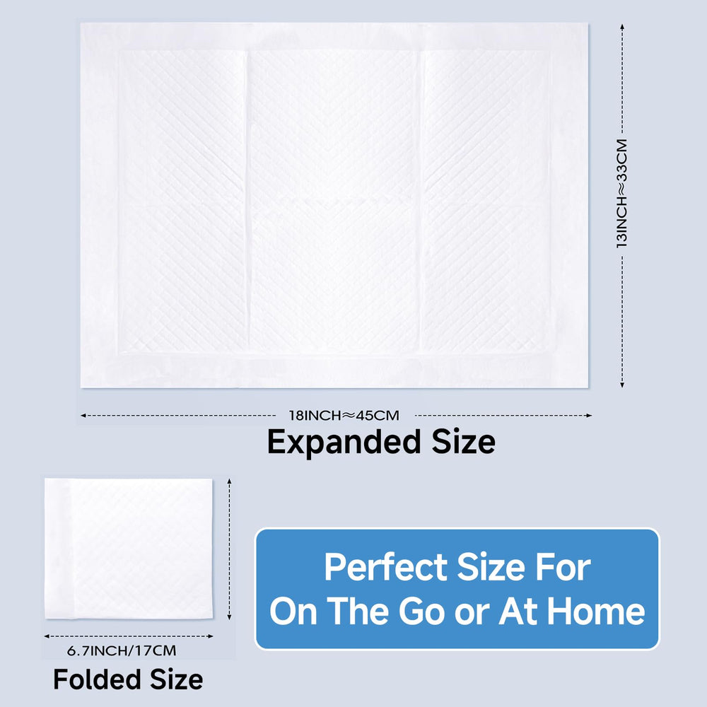kerätä pre folded portable changing pad fits easily in stations and bags.