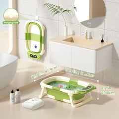 Kerbwry color-change stopper signals warm water level for baby baths.