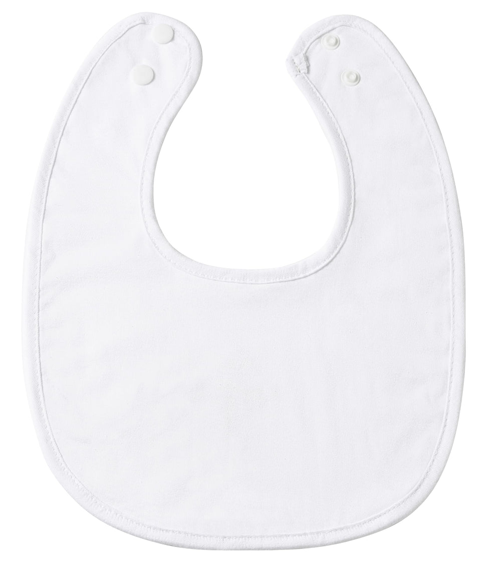 KESICI baptism bib absorbent cotton-back for enhanced wetness management.