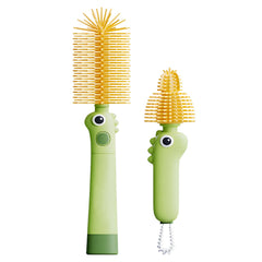 Kesttenn 4-in-1 bottle brush set cleans bottles, nipples, lids, and cups easily.