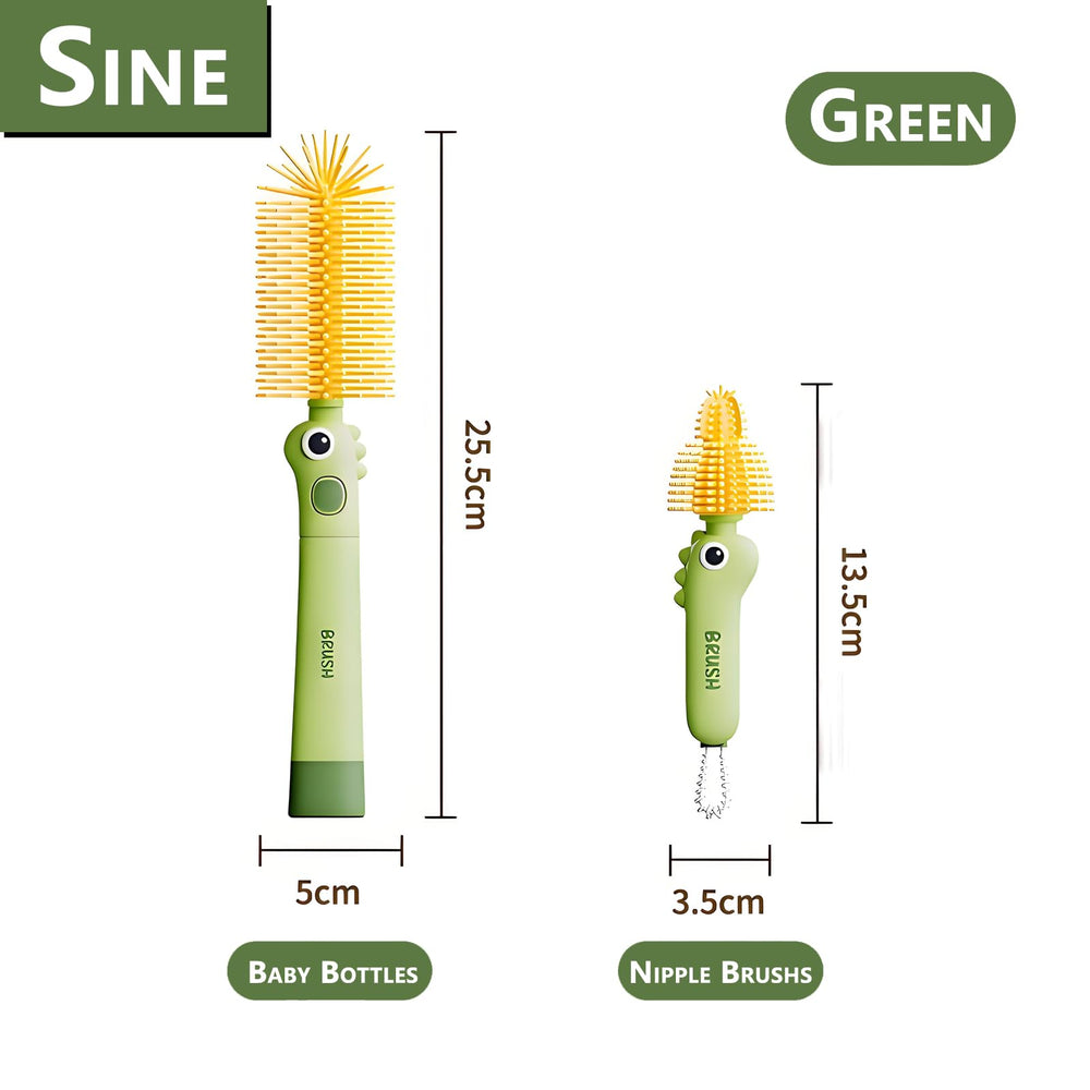 Kesttenn-green color adds a playful touch to nursery cleaning routines.