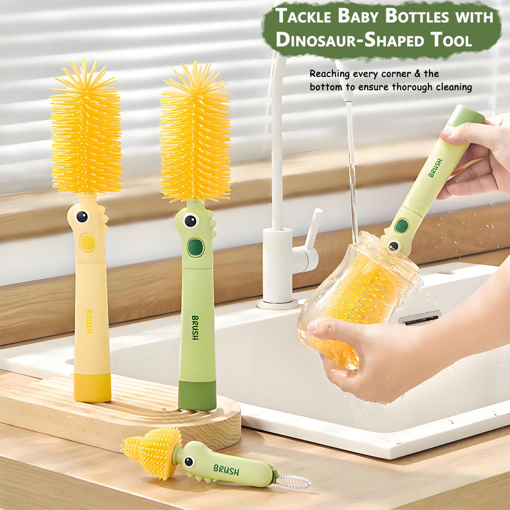 Kesttenn quick-dry stand keeps brushes elevated for fast air drying.