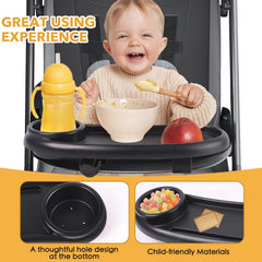 KEUYE Nuna snack tray snack catcher catches crumbs for mess-free outings.