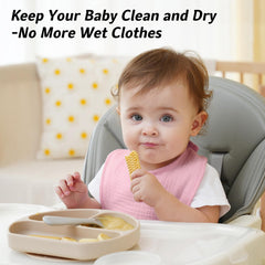 Kewlife gift muslin baby bibs six-color set for coordinated outfits