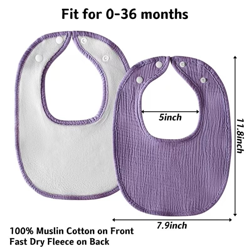 Kewlife gift bibs six colors coordinate with outfits