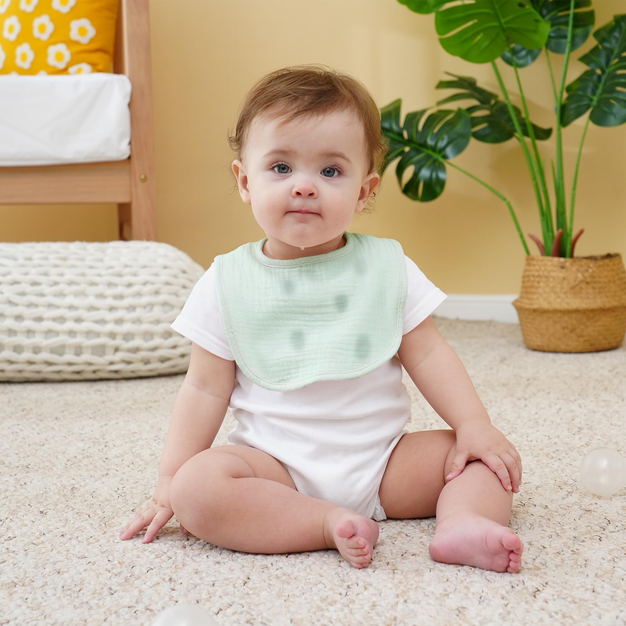 Kewlife gift unisex eight-color bib set for any outfit