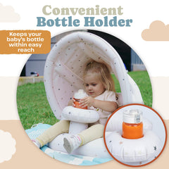 Kewrius portable inflatable chair with carry bag for easy on-the-go comfort.