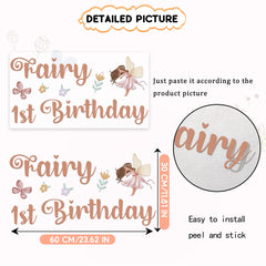 KEWUFD butterfly arch stickers create a whimsical doorway accent for celebrations