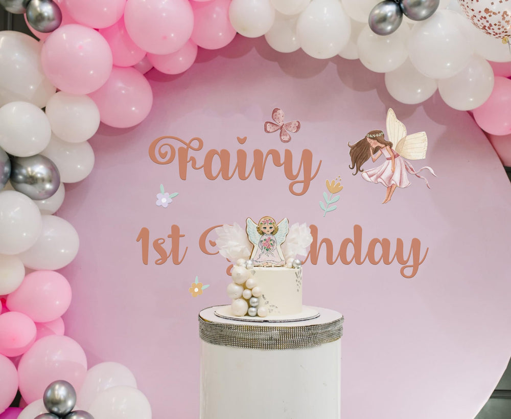 KEWUFD girl birthday backdrop supports cute photo moments and keepsakes