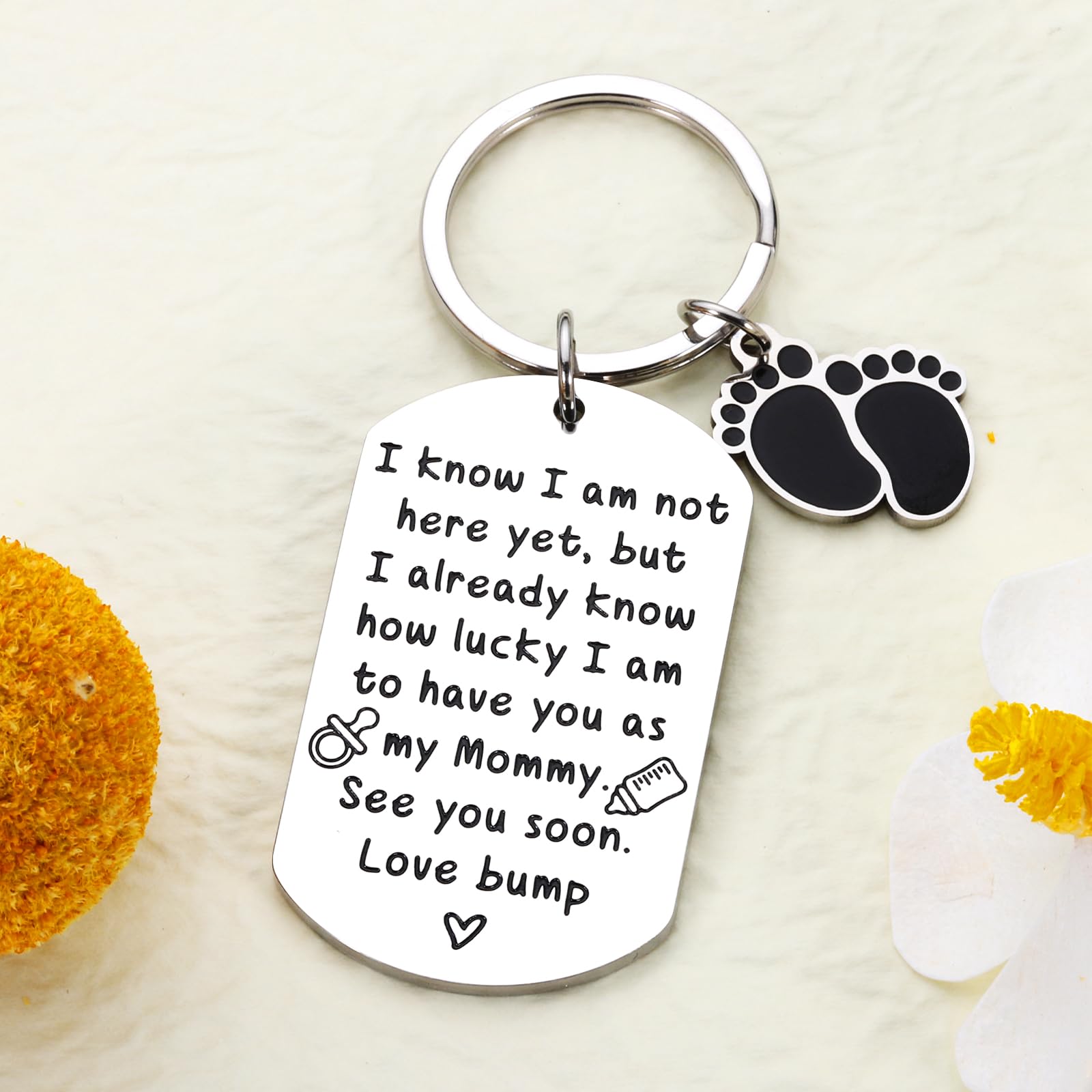 Keyitulo new mom Mothers Day gift—elegant, durable keepsake she can carry.