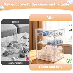 Keyunchengbao magnetic door provides quick access while keeping items clean.