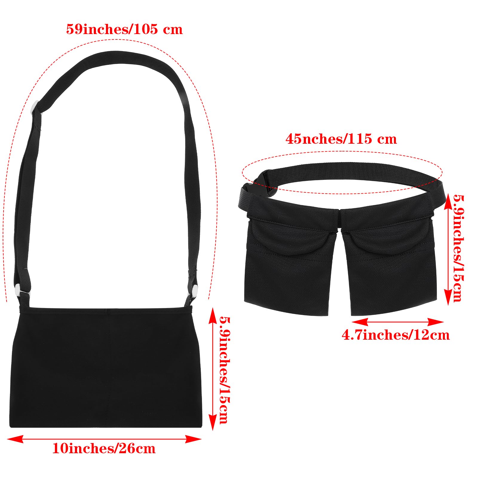 KFHENSOMR adjustable mastectomy drain belt adapts to your comfort needs.