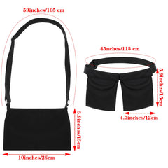KFHENSOMR adjustable mastectomy drain belt adapts to your comfort needs.