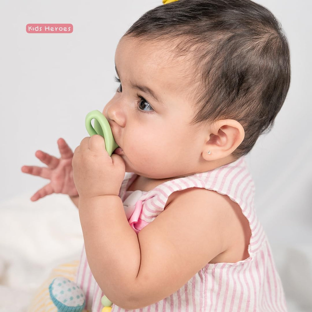 KH Kids Heroes BPA-free silicone pacifier designed for safe daily use.