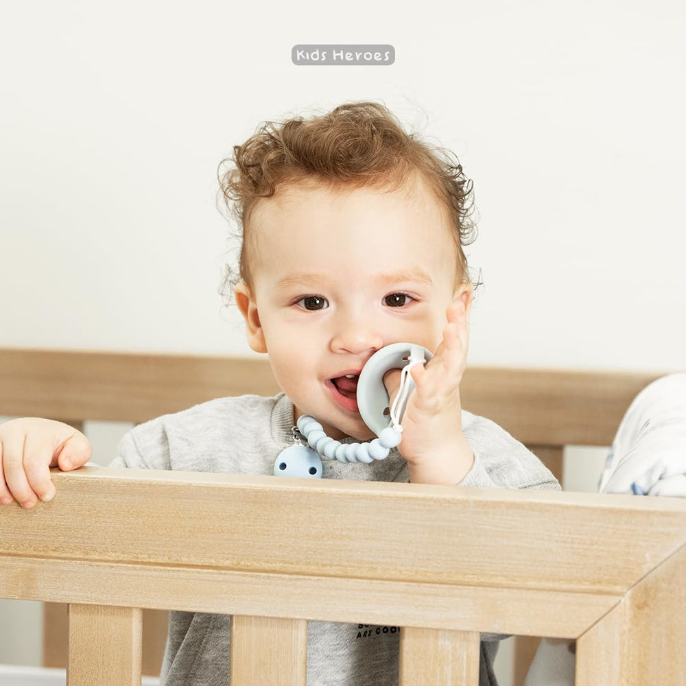 KH Kids Heroes BPA-free silicone pacifier for safe infant comfort