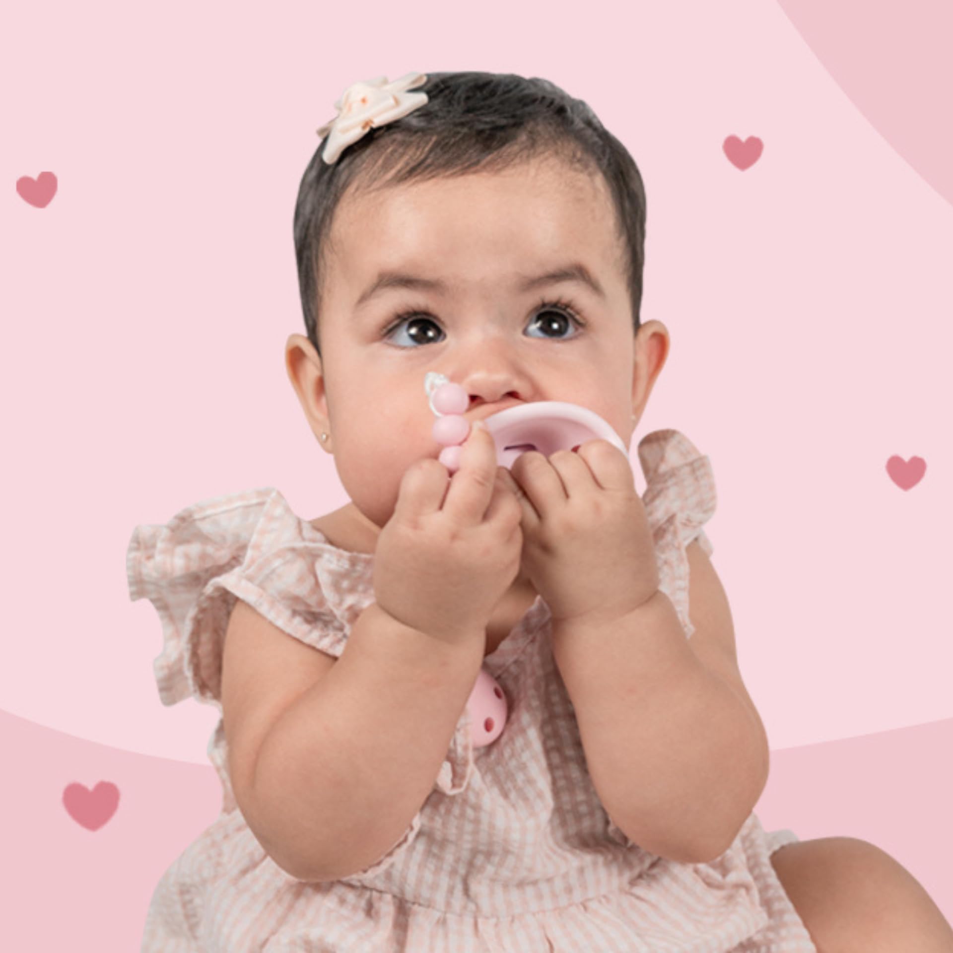 KH Kids Heroes BPA-free silicone pacifier ensuring safe, flexible feeding support