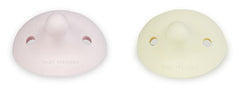 KH Kids Heroes one-piece pacifier vanilla close-up highlighting gentle silicone for calm moments