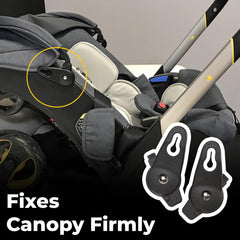 KH866 clip made of durable ABS plastic resists breakage