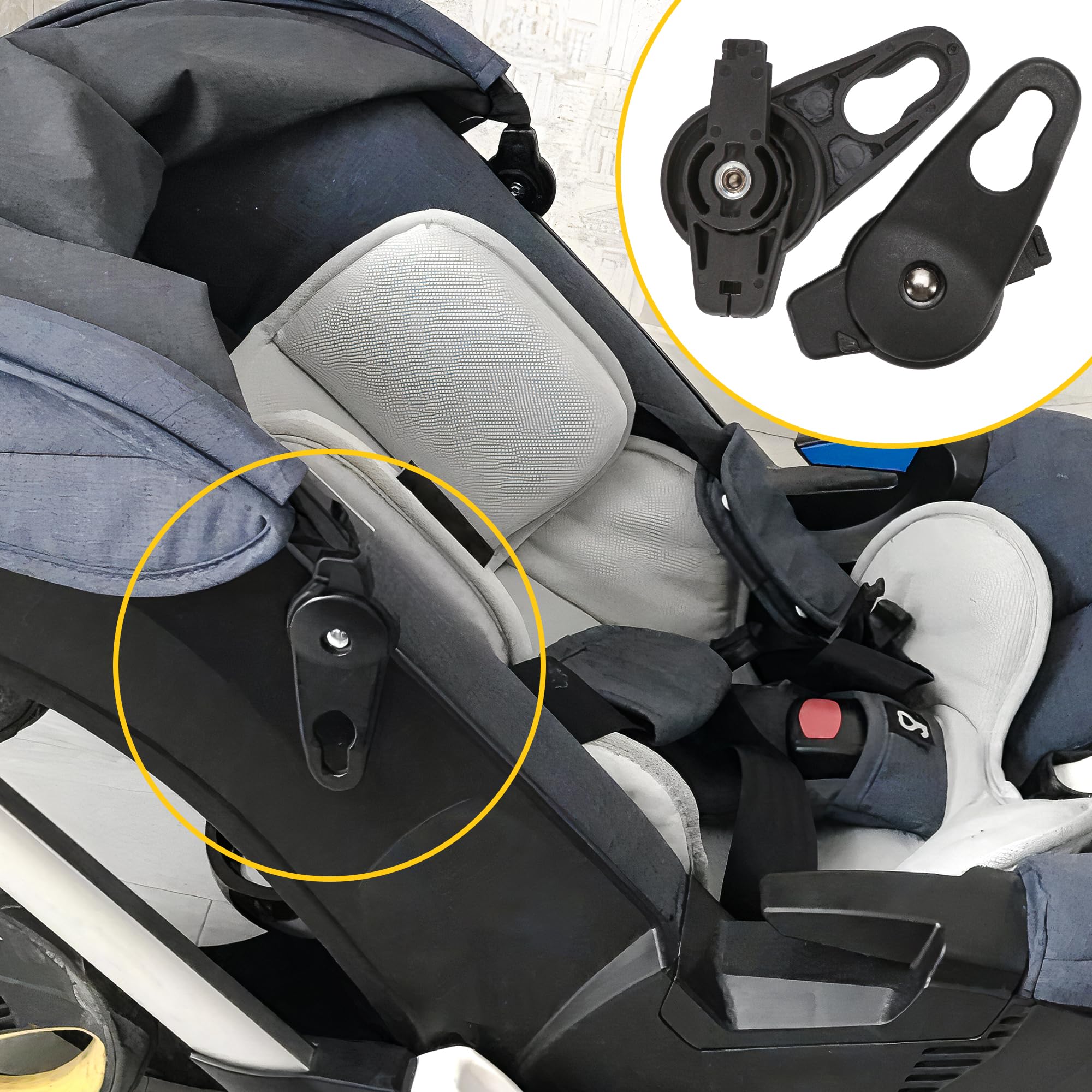 KH866 packaging includes a pair of clips for complete setup