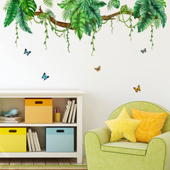 KHayRovies vine wall decal brightens nursery with removable design.