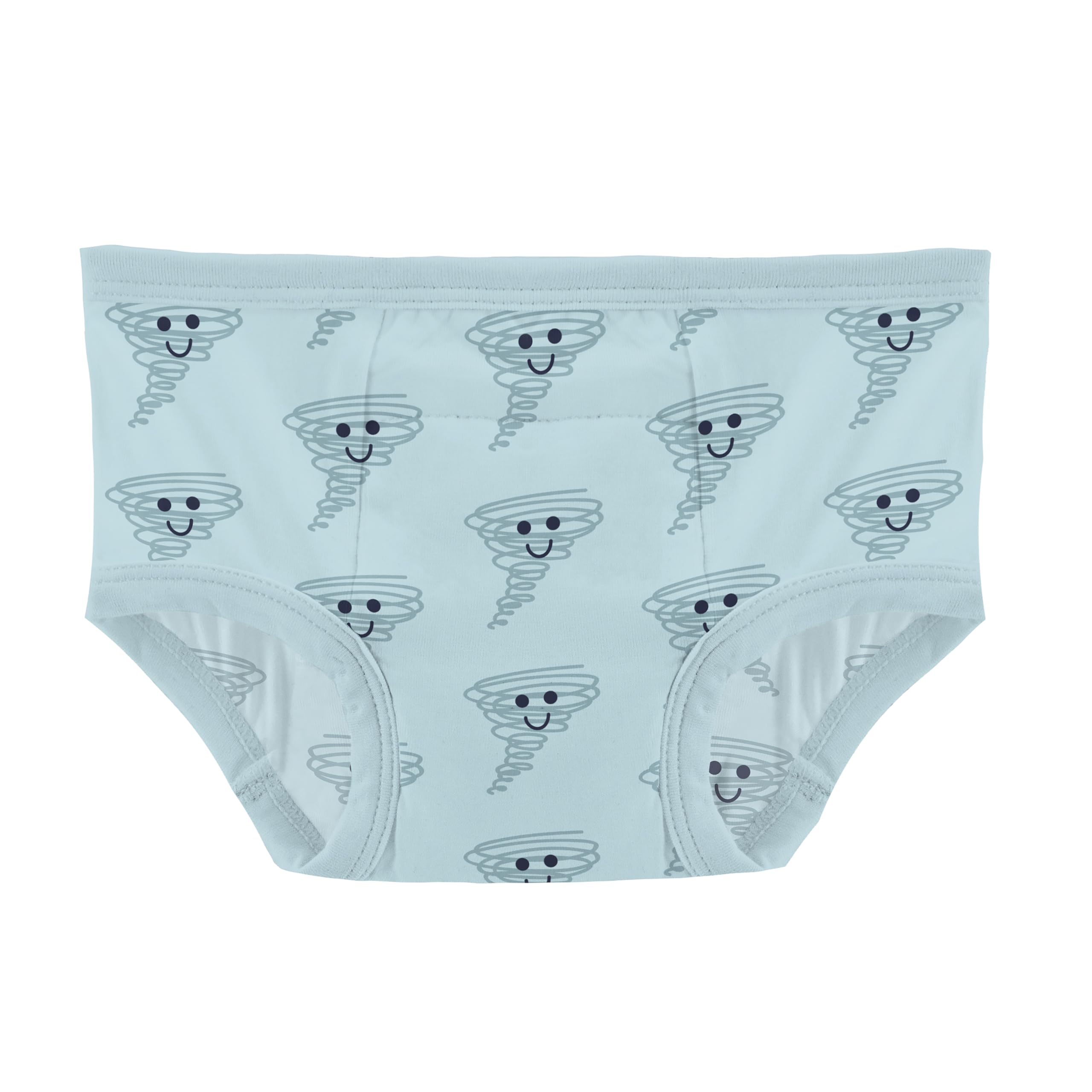 KicKee Training Pants Set Stormy Sea Fall Fair print, breathable and comfy for toddlers