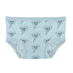 KicKee Training Pants Set Stormy Sea Fall Fair print, breathable and comfy for toddlers